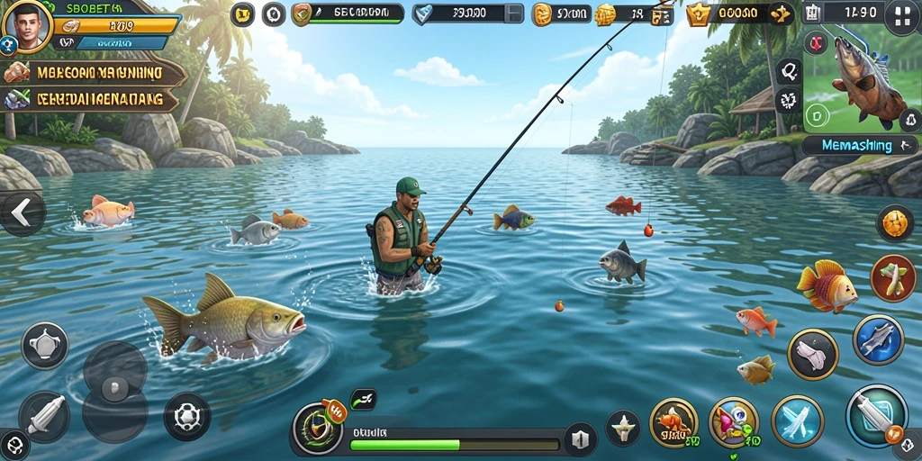Tampilan antarmuka SBOBET yang menarik dan fungsional untuk memancing.